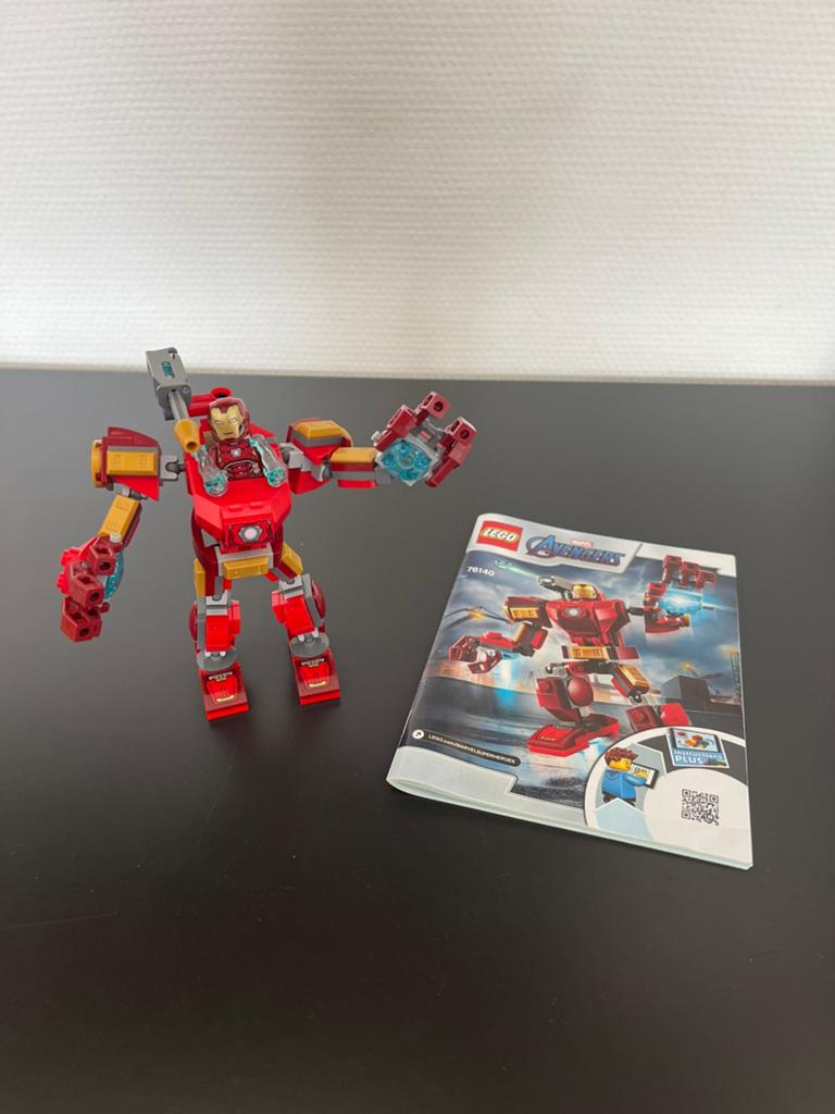 Lego Marvel 76140 Iron Man Mecha, Marvel, Lego, Compleet, Ophalen of Verzenden