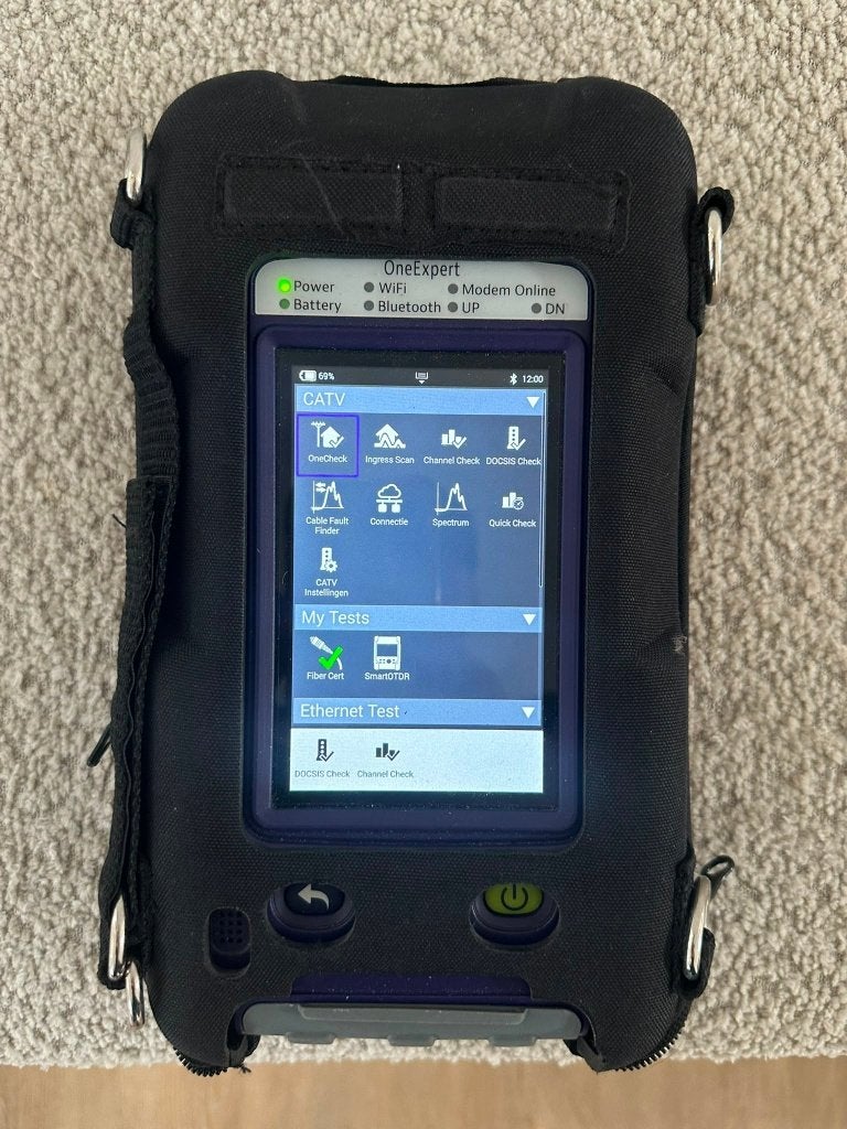 Foto 4 van VIAVI ONX-220 Ziggo Set + CFF + DeWalt + complete toolset