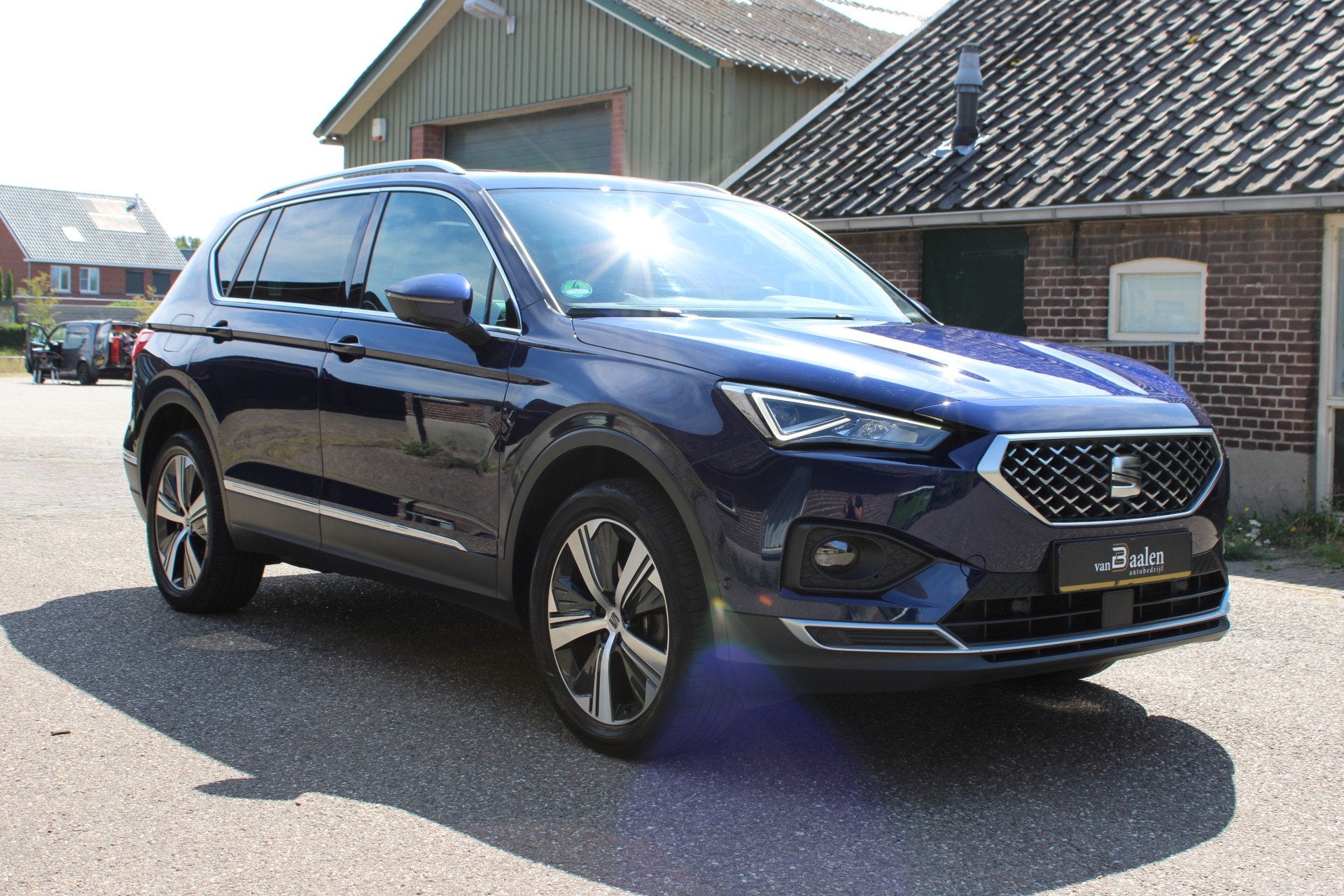SEAT Tarraco 1.4 TSI e-Hybrid PHEV Xcellence SOh 96.7% PANO, Auto's, Dealer onderhouden, 4 cilinders, 150 pk, Blauw