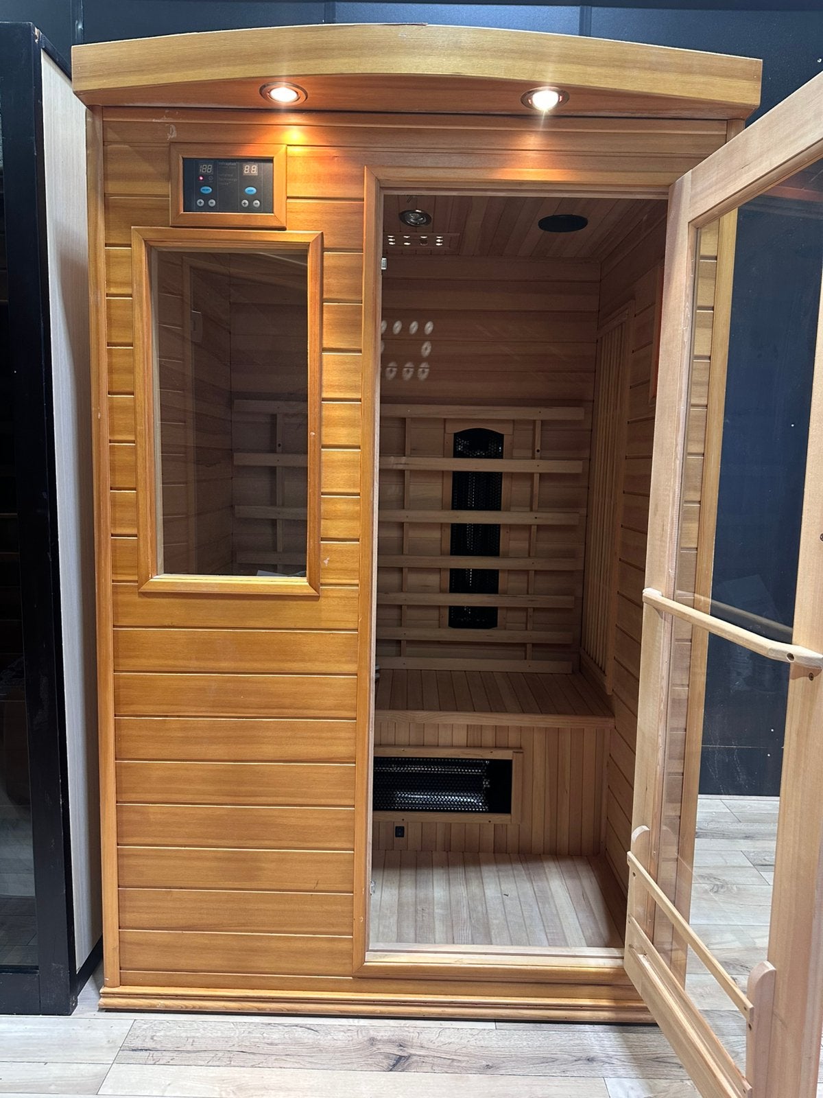 Showmodel Combi Sauna | Infrarood + 3,5kW Harvia 230V| OP=OP