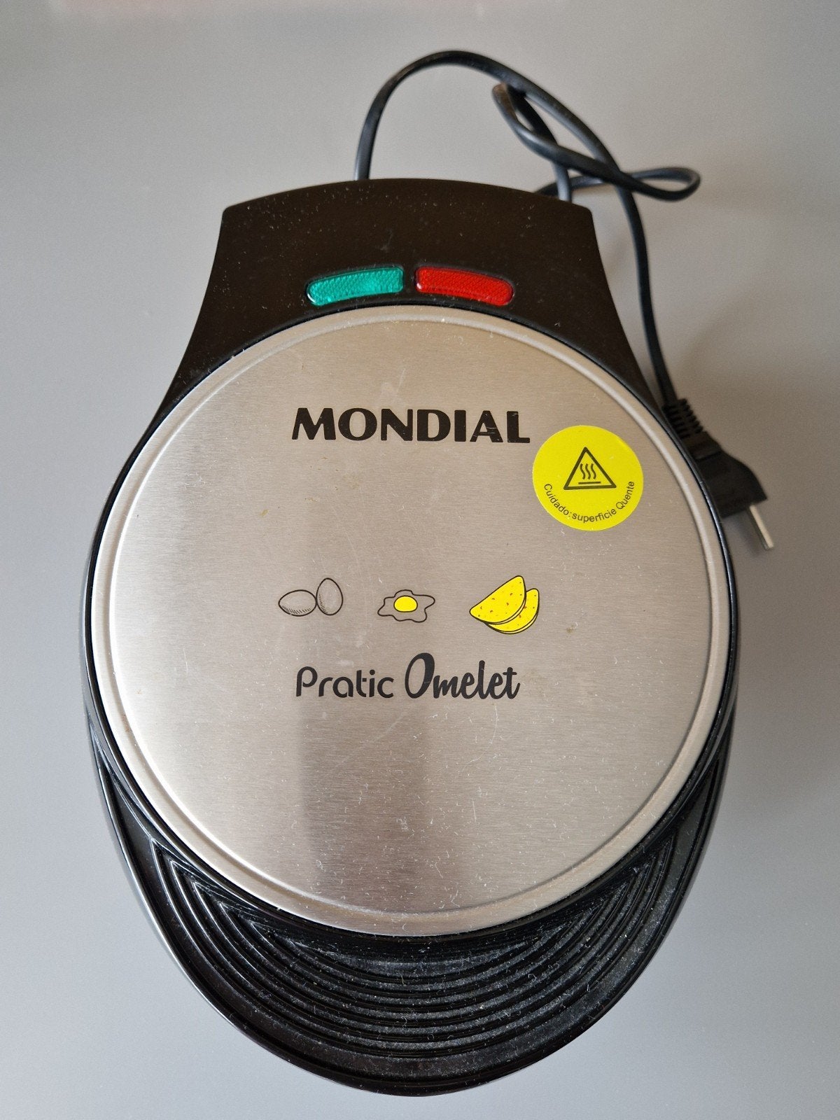 Mondial Pratic Omelet maker zonder olie - Zo goed als nieuw, Ophalen of Verzenden, Zo goed als nieuw