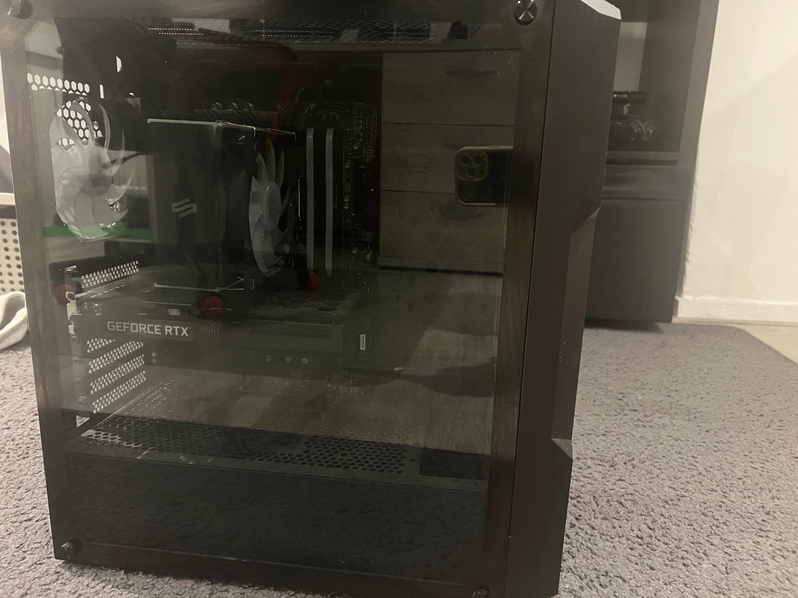 Gaming pc GHOST RTX 3060, Ophalen, Zo goed als nieuw, Gaming, SSD