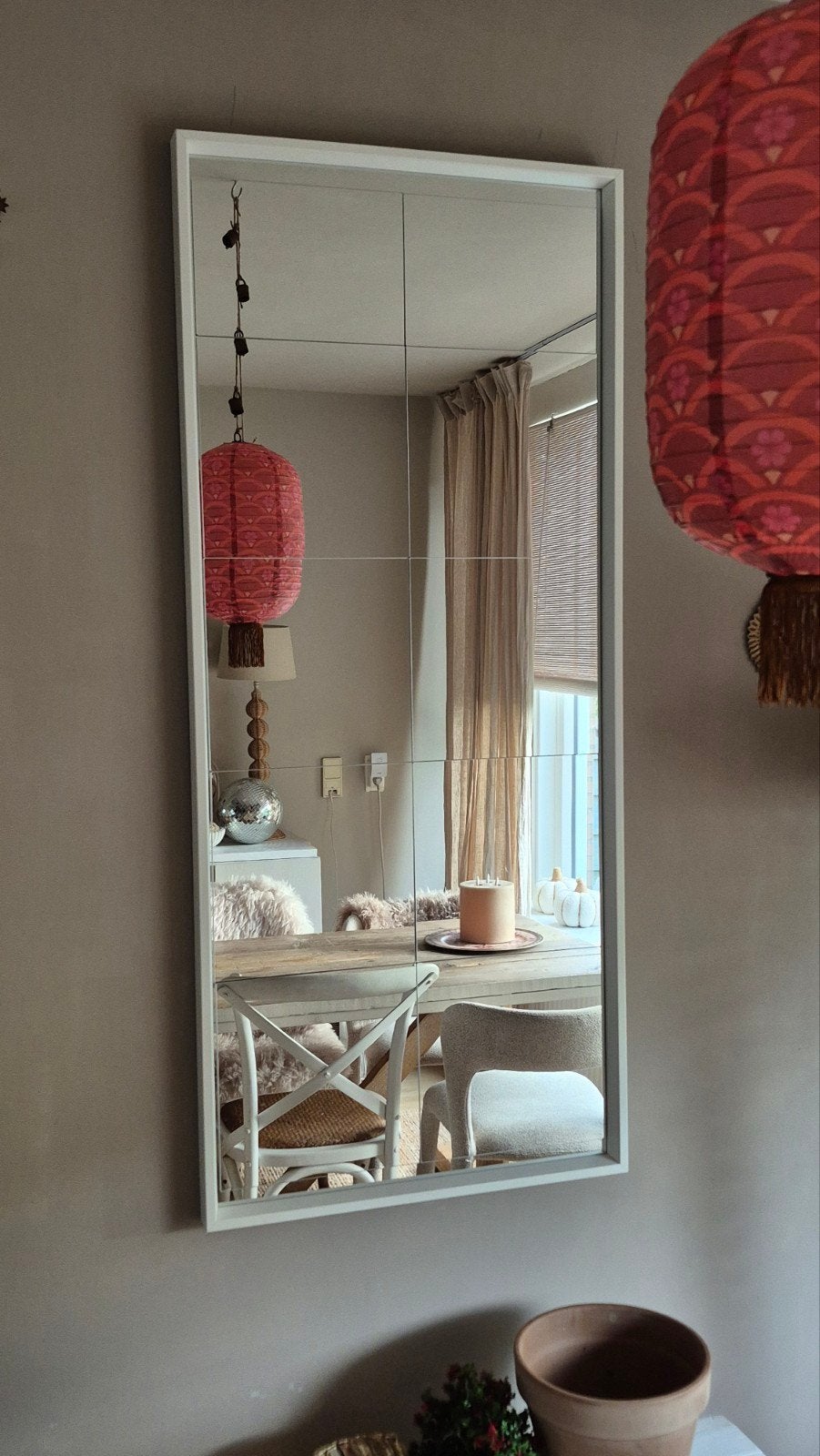 IKEA NISSADAL spiegel 65x150cm met plakspiegels, Huis en Inrichting, Ophalen