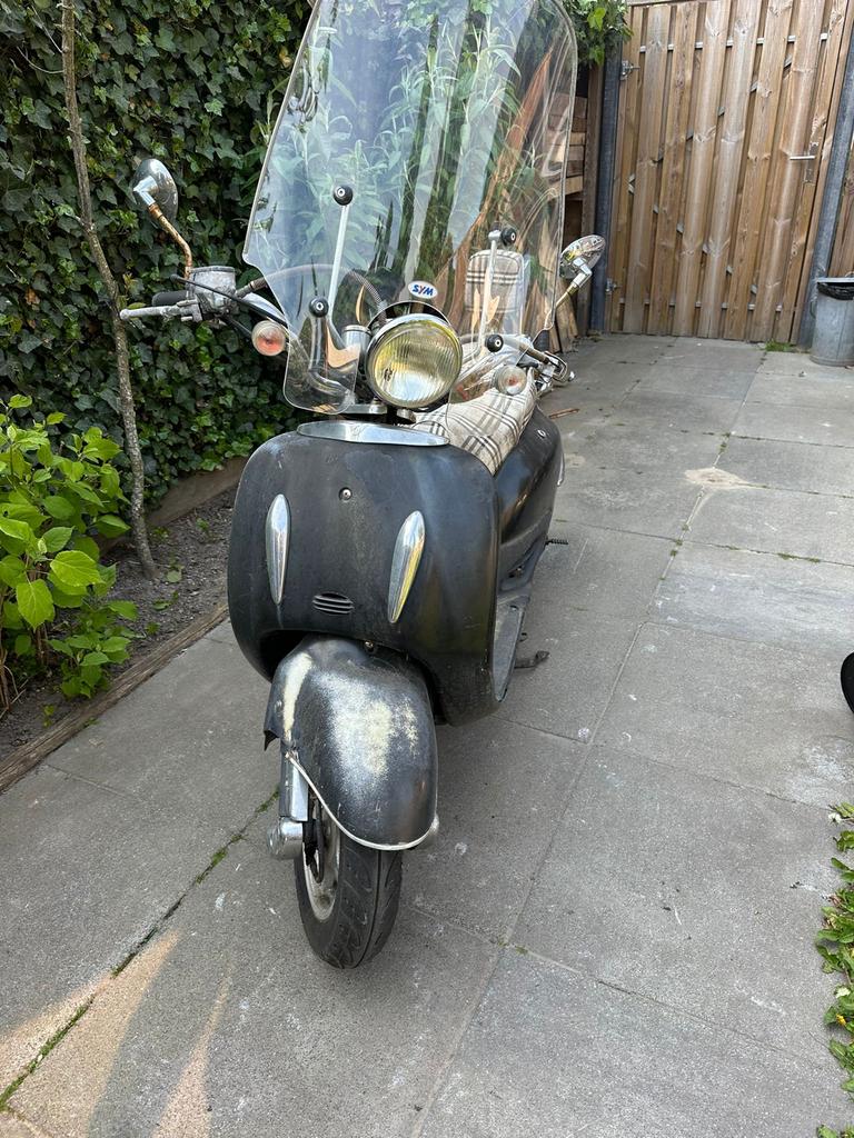 Retro scooter - opknapper - tegen elk aannemelijk bod, Ophalen, Gebruikt, Overige modellen, Maximaal 45 km/u
