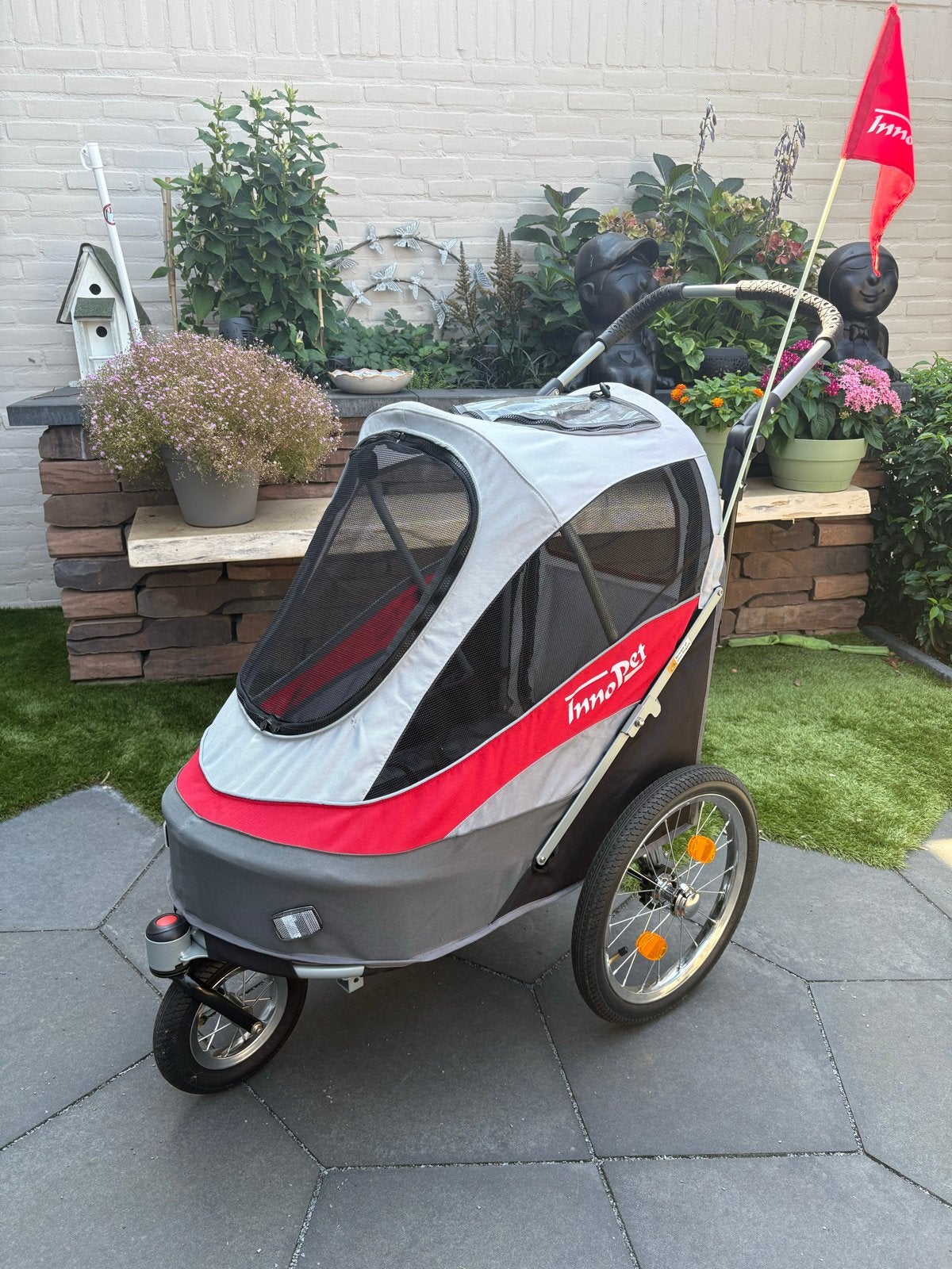 InnoPet Hondenkar/Fietskar - Zo goed als nieuw, Fietsen en Brommers, Fietsaccessoires | Aanhangers en Karren, Ophalen, Opvouwbaar