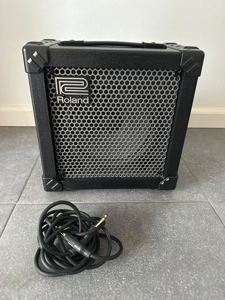 Roland Cube 20x Gitaarversterker - Compact en Krachtig, Muziek en Instrumenten, Ophalen, Gebruikt, Gitaar, Minder dan 50 watt
