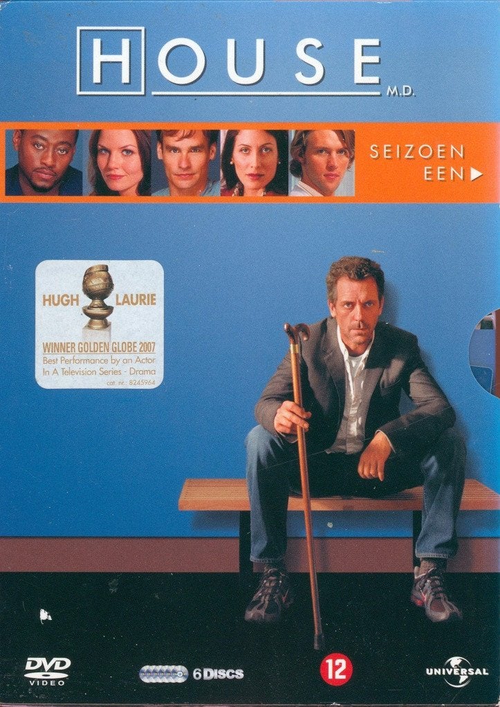 HOUSE M.D. EERSTE 6 SEIZOENEN PLUS SEIZOEN 8 DVD BOX SETS, Vanaf 12 jaar, Verzenden, Zo goed als nieuw