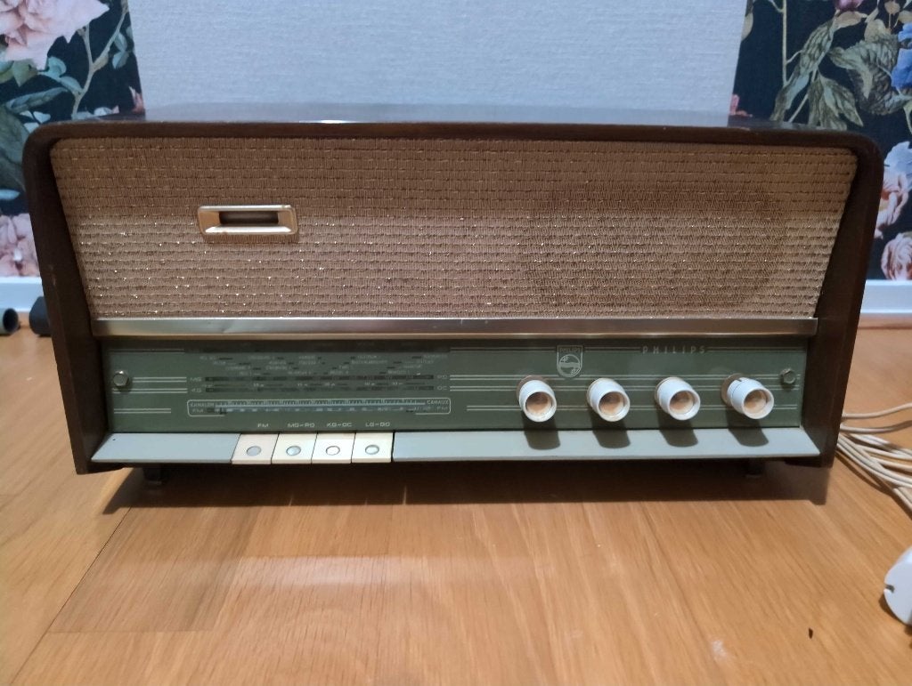 Philips lampenradio A3 26183, Antiek en Kunst, Antiek | Tv's en Audio, Ophalen