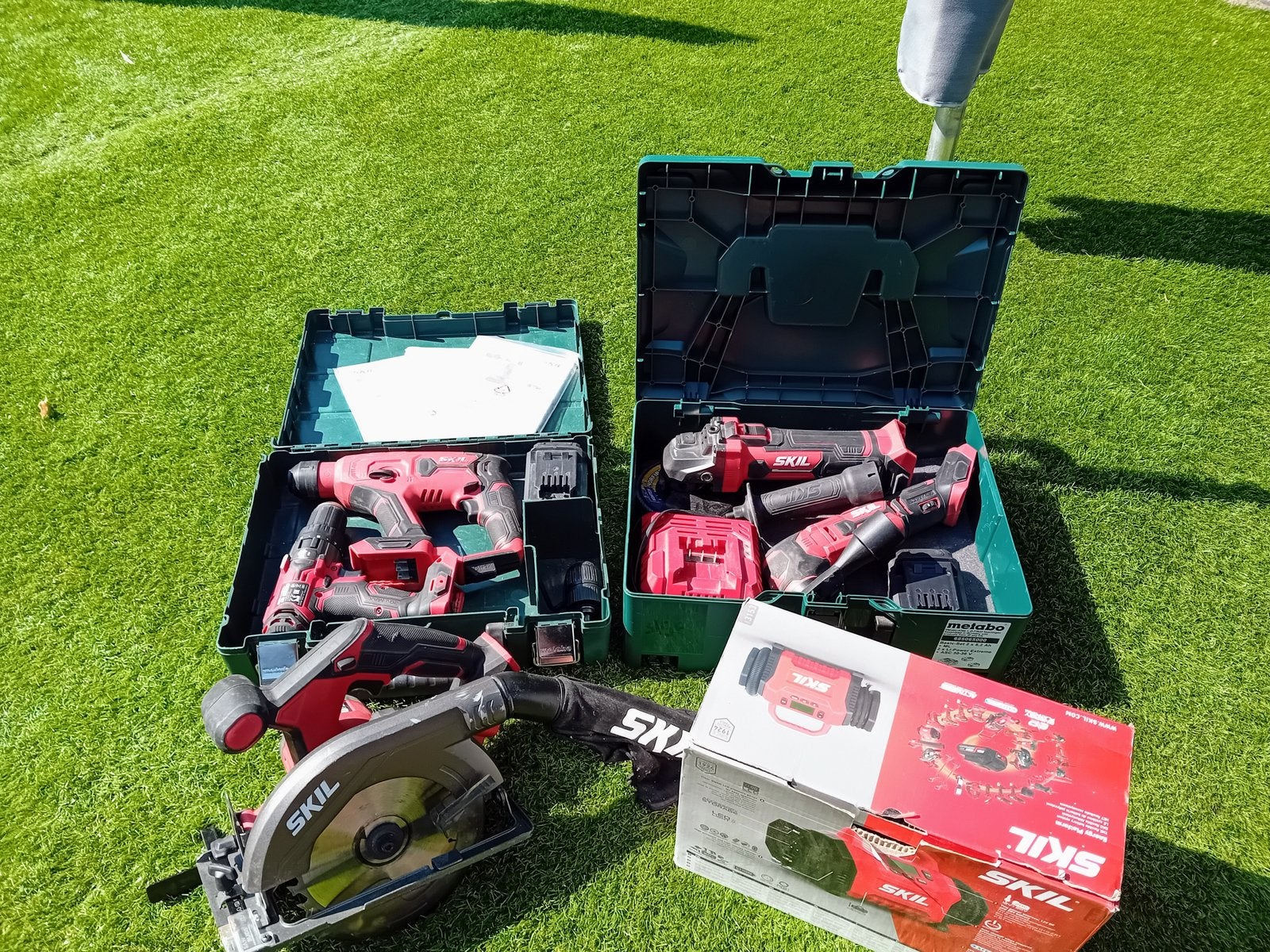Set Skill  accu gereedschap, Ophalen, Zo goed als nieuw, Gereedschapsset, Overige merken
