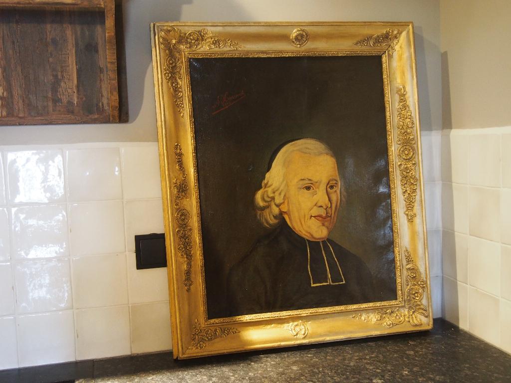 Oude portret/Schilderij uit 1902, Ophalen