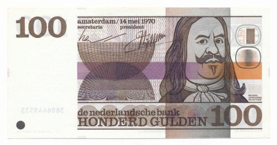 Nederland 100 Gulden 1970 Michiel de Ruyter