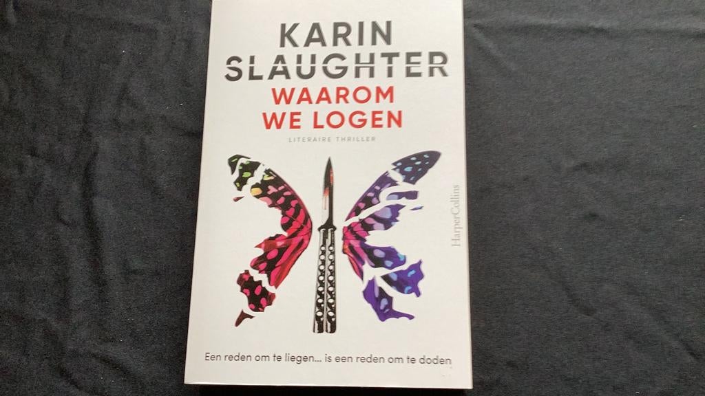Karin Slaughter - Waarom we logen. Literaire thriller, Ophalen of Verzenden, Zo goed als nieuw, Karin Slaughter