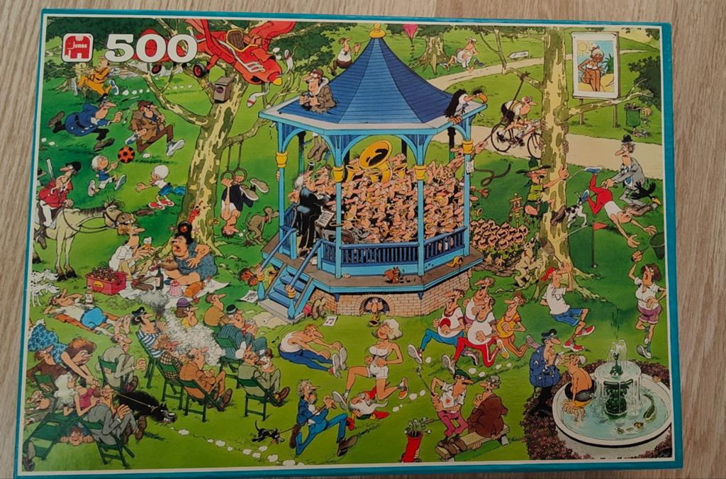 Jan van Haasteren 500 stukjes, Ophalen of Verzenden, 500 t/m 1500 stukjes, Zo goed als nieuw
