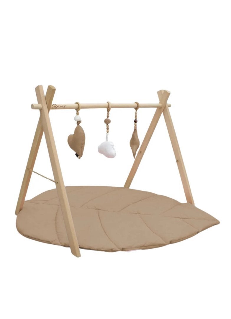 Baby Gym  MorDesign Leaf Wood Cappuccino, Ophalen, Nieuw
