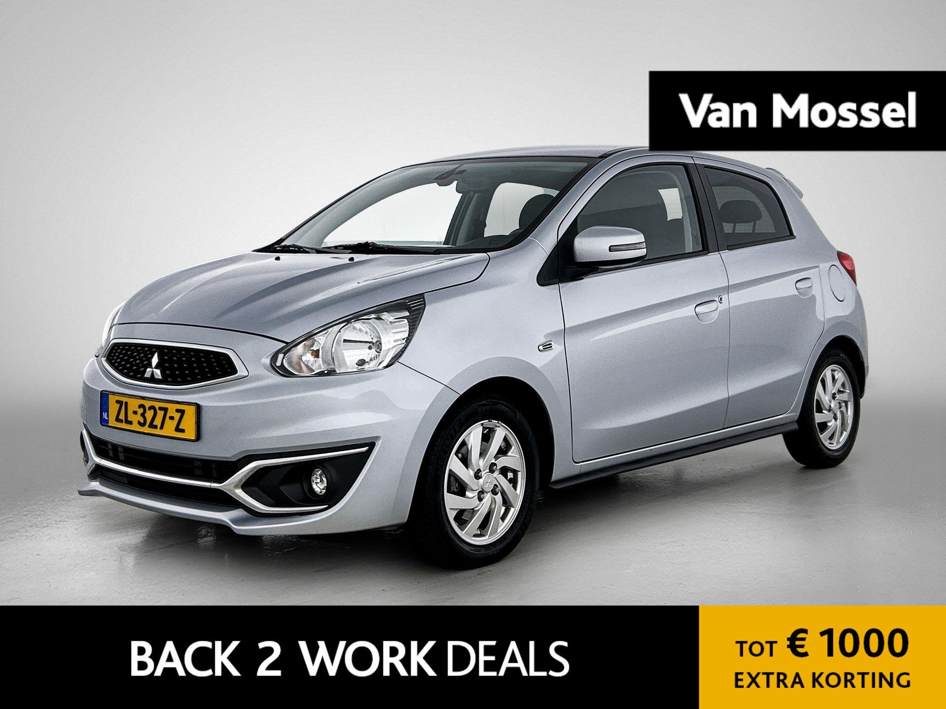 Mitsubishi Space Star 1.2 Advance | AUTOMAAT | APPLE CARPLAY, Auto's, 12 maanden, Stof, Gebruikt, Origineel Nederlands