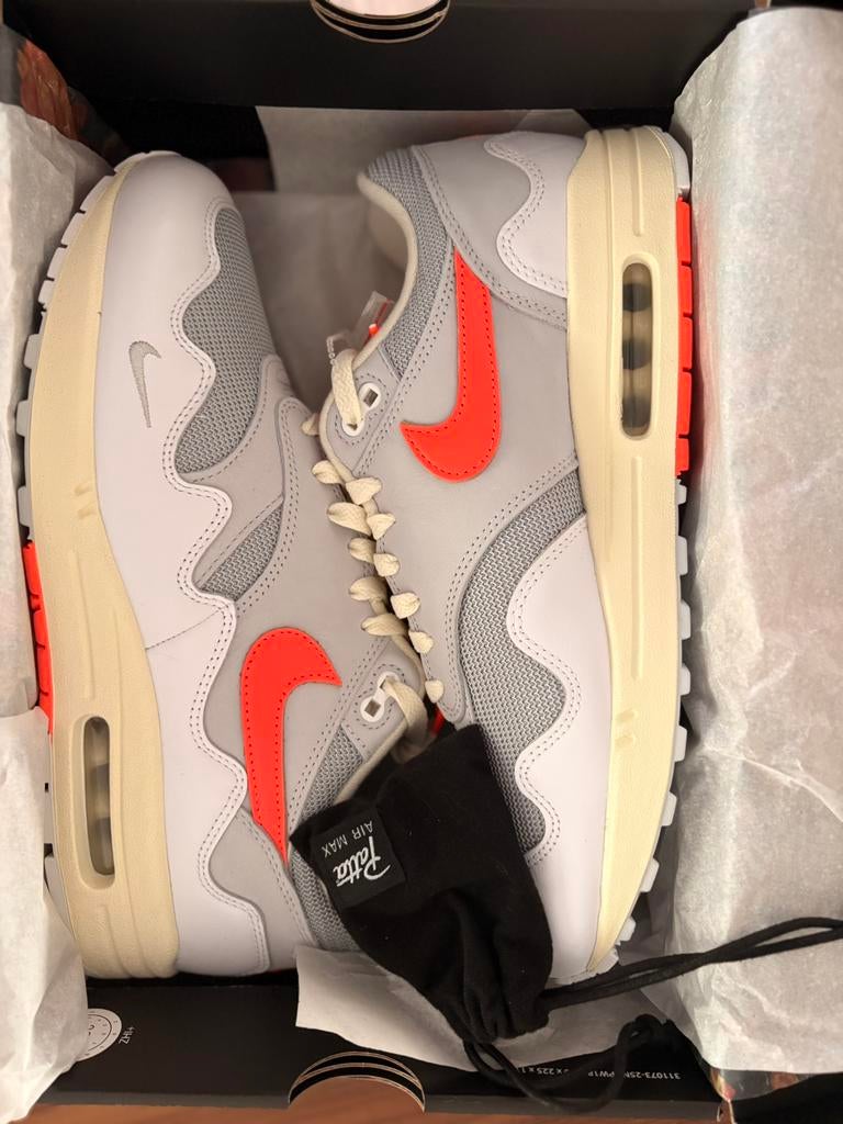Nike x Patta Air Max 1 maat 45, Ophalen of Verzenden, Nieuw, Overige kleuren