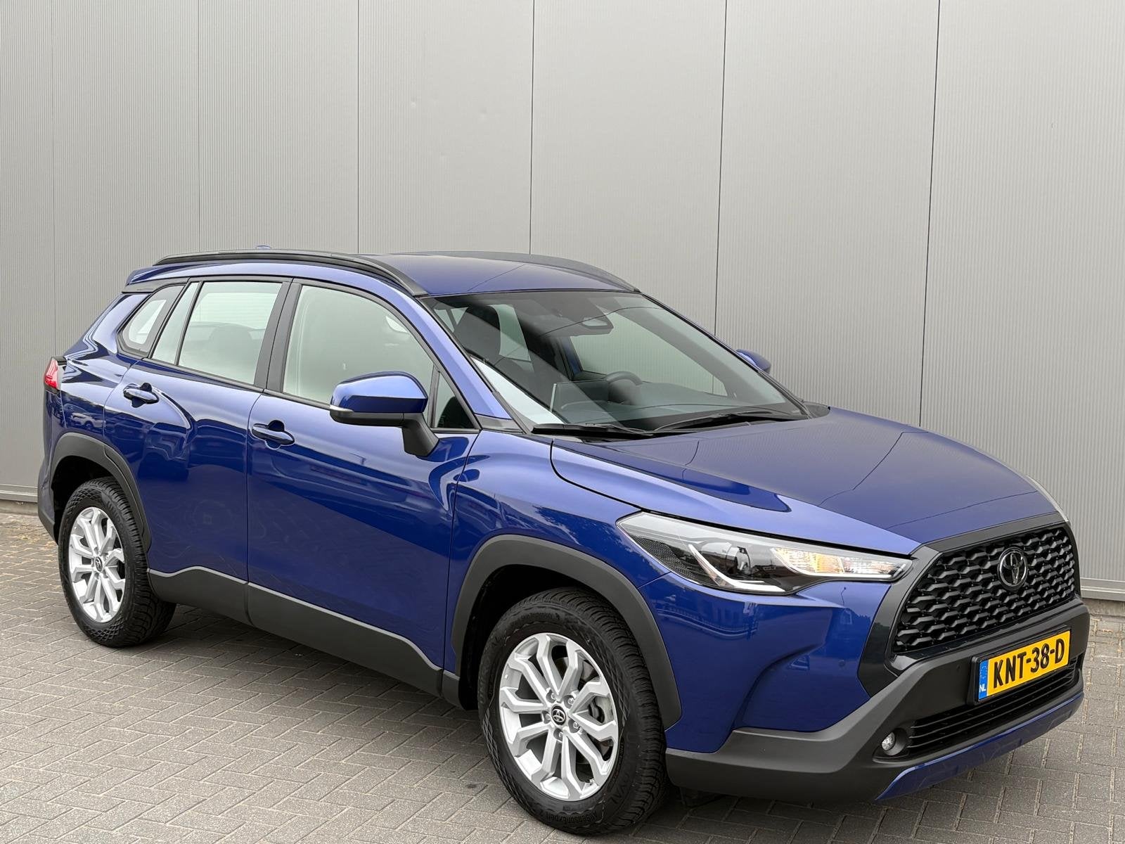 Toyota Corolla Cross Hybrid 140PK Automaat Carplay-android/P, Auto's, Stof, Gebruikt, Blauw, Parkeersensor
