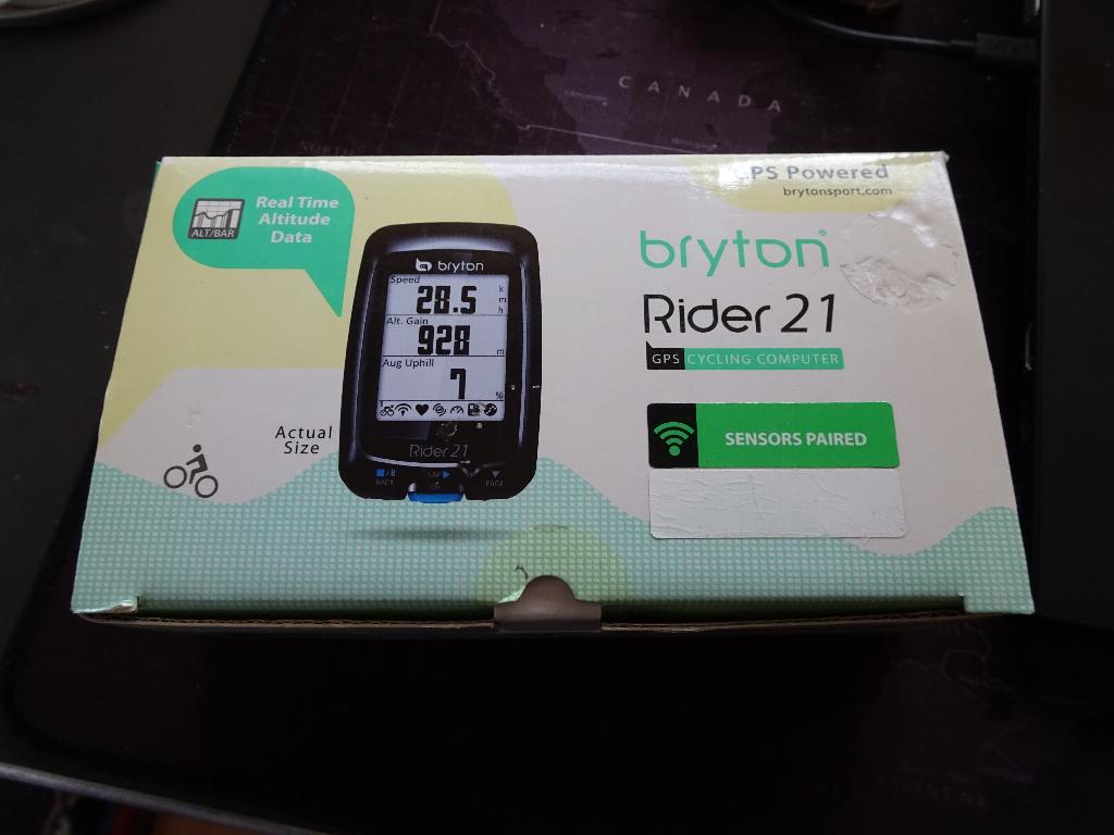 Bryton Rider 21 fietscomputer, Fietsen en Brommers, Fietsaccessoires | Fietscomputers, Ophalen of Verzenden, Draadloos, Nieuw