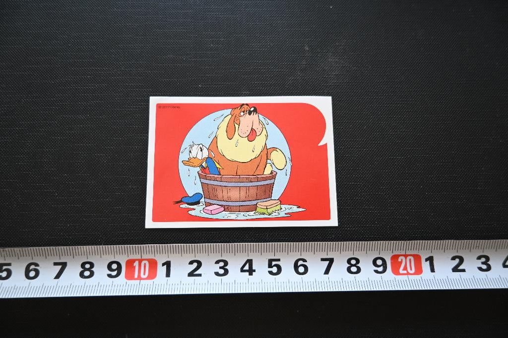 sticker panini disney strip donald duck 60 jaar loebas, Ophalen, Zo goed als nieuw