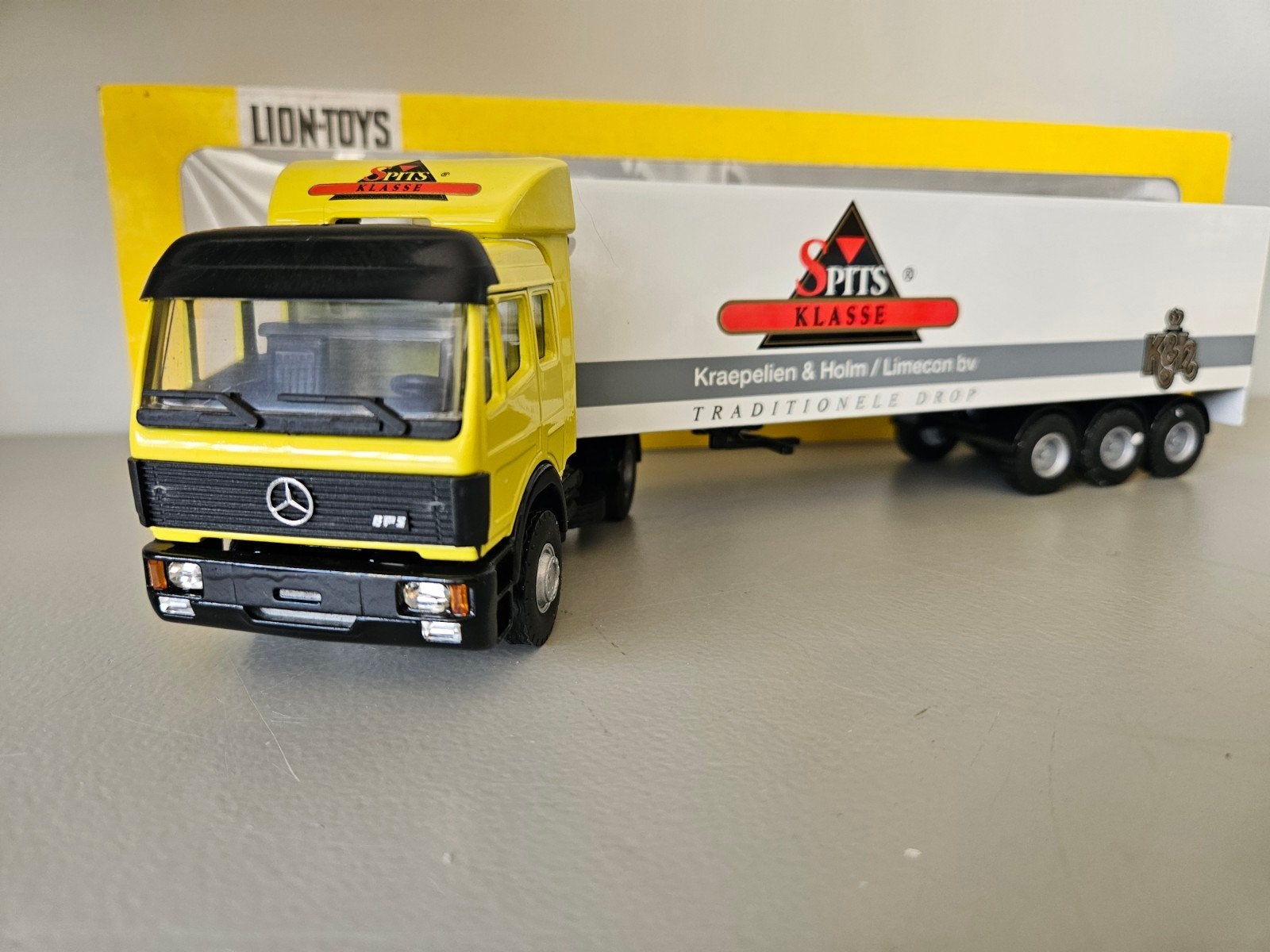 Lioncar Mercedes EPS Spits Klasse K&H Limecon BV, Ophalen of Verzenden, Zo goed als nieuw, Bus of Vrachtwagen, Lion Toys