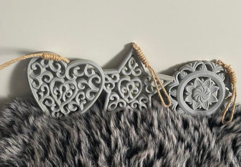 Wand Decoratie hangers, Huis en Inrichting, Woonaccessoires | Wanddecoraties, Verzenden, Zo goed als nieuw