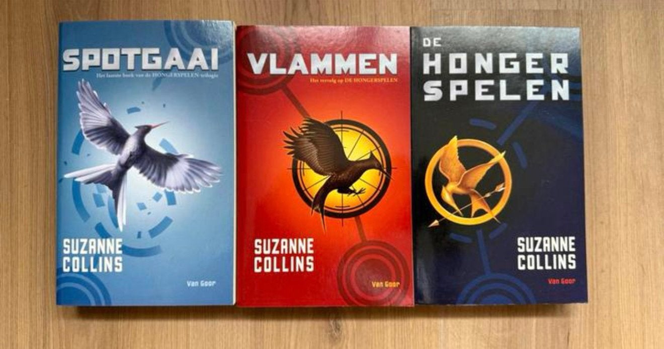 De hongerspelen deel 1-2-3, Boeken, Ophalen, Nieuw