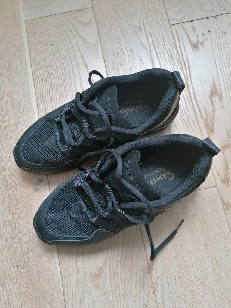 Dansschoenen 36 Sansha Tutto Nero, Sport en Fitness, Dansen, Ophalen of Verzenden, Zo goed als nieuw, Schoenen