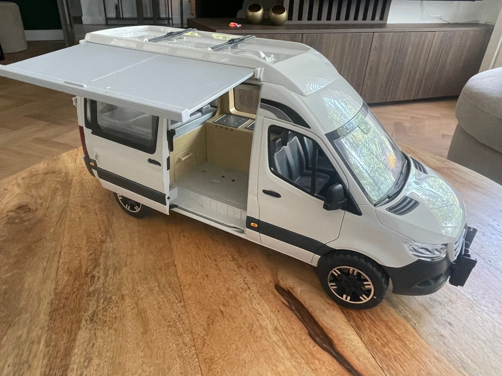 Bruder 02672  Mercedes-Benz Sprinter Camper, 1:32 tot 1:50, Overige typen, Zo goed als nieuw, Ophalen