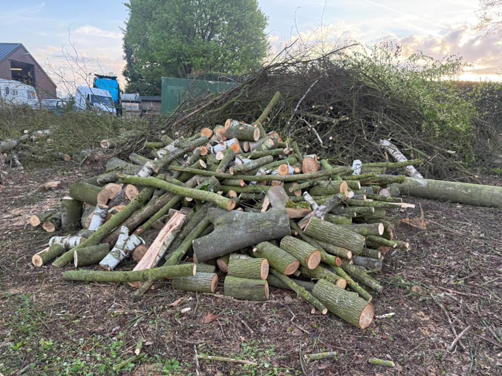 Stookhout haardhout kachelhout brandhout, Tuin en Terras, Haardhout, 6 m³ of meer, Ophalen, Overige houtsoorten, Blokken