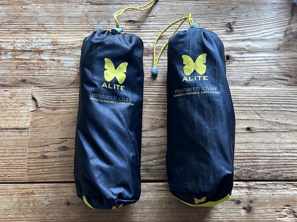 2x Alite Monarch Chair - lichtgewicht kampeerstoeltje, Ophalen of Verzenden, Zo goed als nieuw, Campingstoel