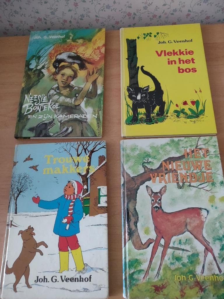 4 kinderboeken- Joh G Veenhof, Ophalen of Verzenden, Gelezen, Fictie algemeen