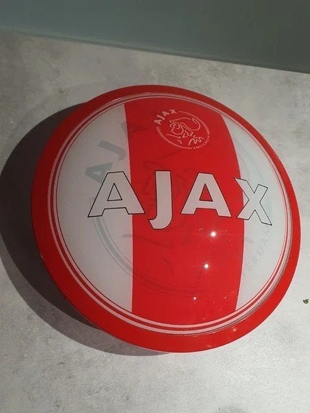 Originele Ajax Plafondlamp – Voetbalclub Amsterdam, Maat XS of kleiner, Ophalen of Verzenden, Bal