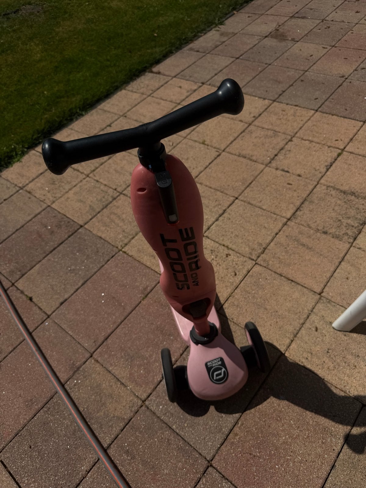 Scoot and Ride Highwaykick 1 - Roze loopfiets/step, Ophalen, Gebruikt, Gewone step