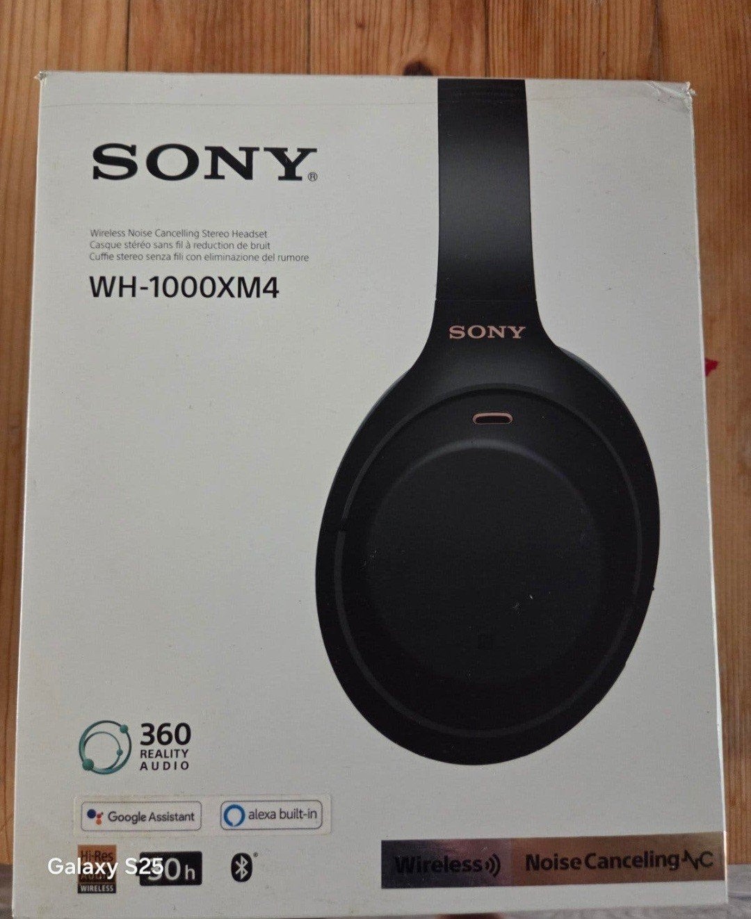 Sony WH-1000-XM4 ( geluidsonderdrukking)