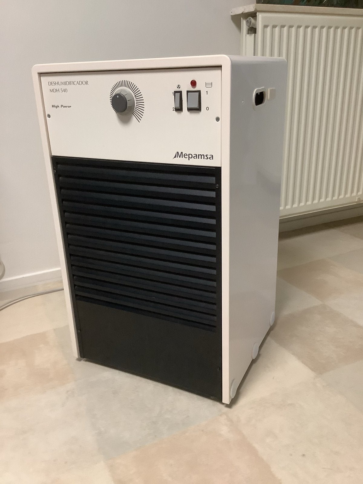 Mepamsa MDH 540 Luchtontvochtiger - Krachtig en Efficiënt, Ophalen, Gebruikt, Luchtontvochter