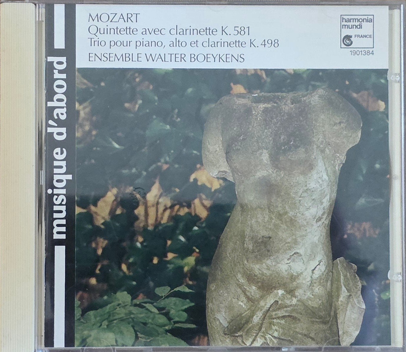 Mozart: Klarinetkwintet K. 581 & Trio K. 498 - Boeykens, Kamermuziek, Mozart, Inclusief doosje, Ophalen of Verzenden