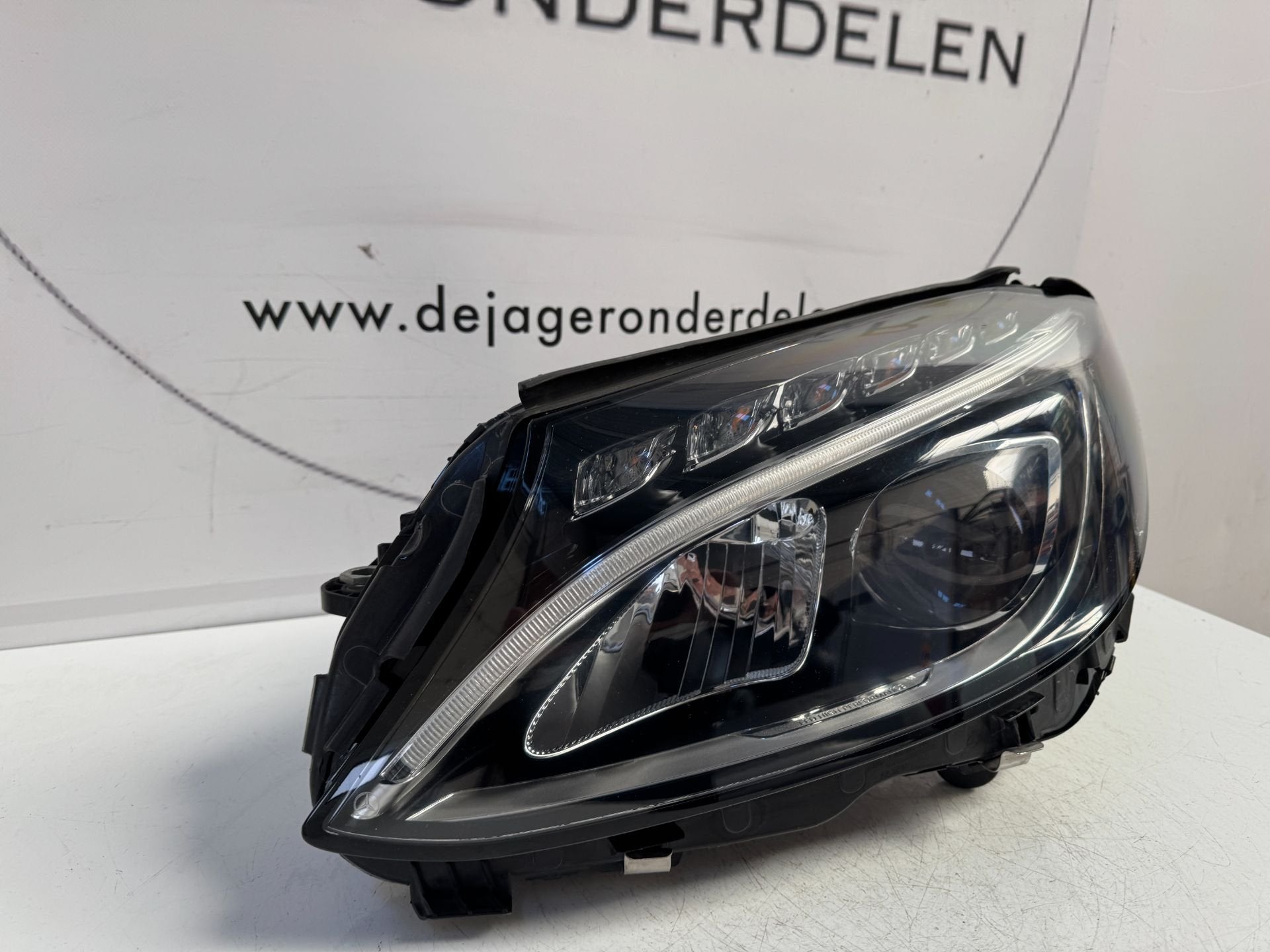 MERCEDES C KLASSE W205 HIGH PERF KOPLAMP A2059062504 LINKS, Auto-onderdelen, Verlichting, Ophalen of Verzenden, Gebruikt, Mercedes-Benz