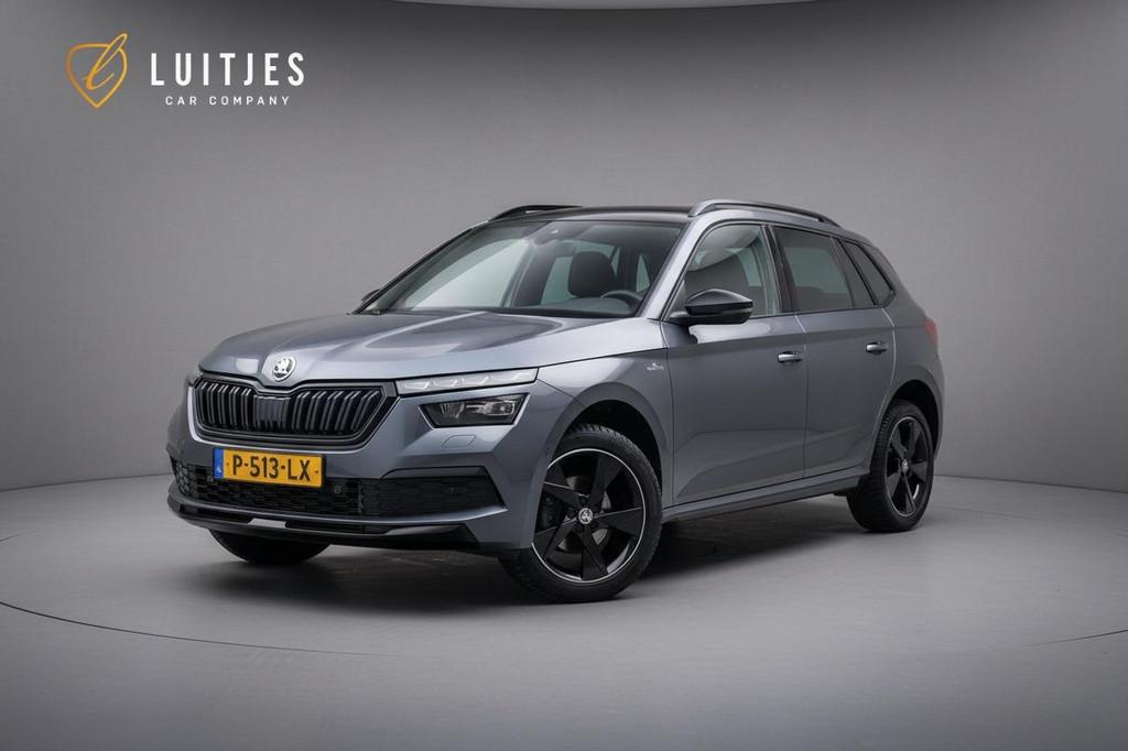 Skoda Kamiq 1.5 TSI DSG7 Monte Carlo Pano-dak|Kuipstoelen|Ca, Auto's, Euro 6, 4 cilinders, Alcantara, 630 kg