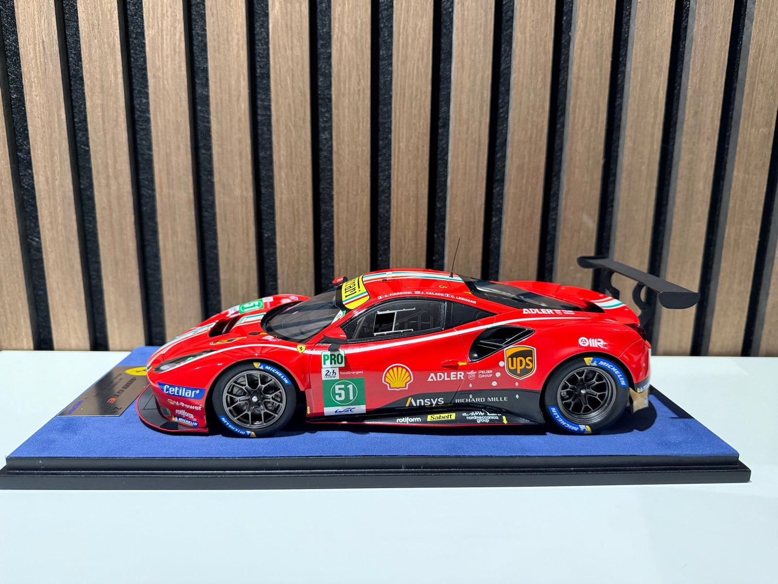 1:18 AF Corse Ferrari 488 GTE Le Mans 2021 #51, Ophalen of Verzenden, Zo goed als nieuw, Auto, Overige merken