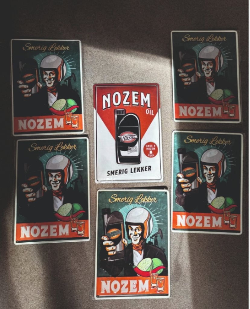 nozem bord, Ophalen of Verzenden, Nieuw, Reclamebord