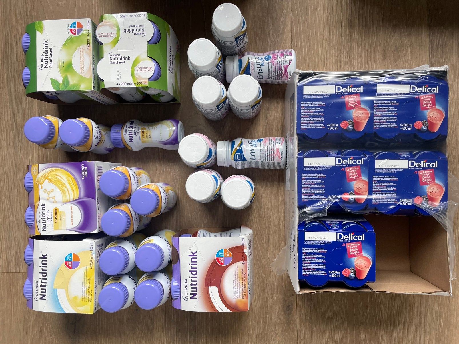 Nutridrink en soortgelijke medische drinkvoeding, Ophalen, Nieuw