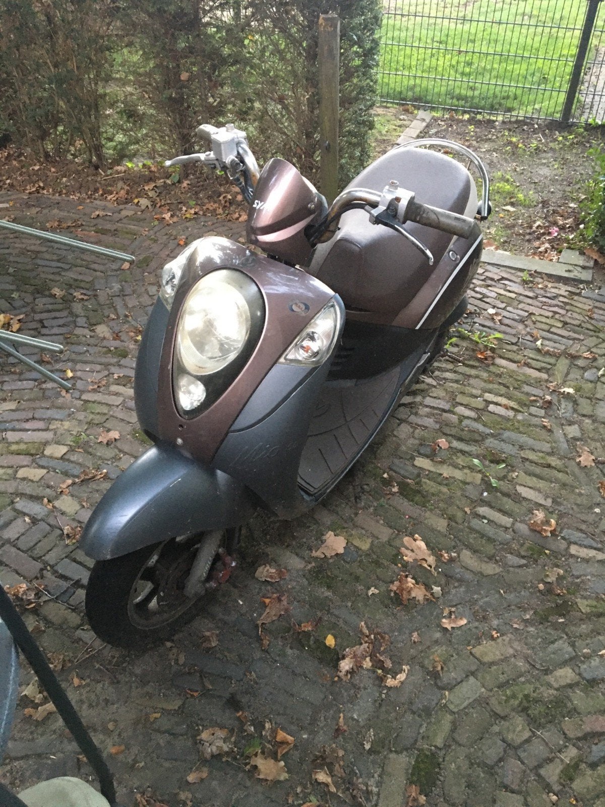 Sym Mio opknappertje - Loopt, maar heeft aandacht nodig, Mio, Gebruikt, Ophalen of Verzenden, Benzine