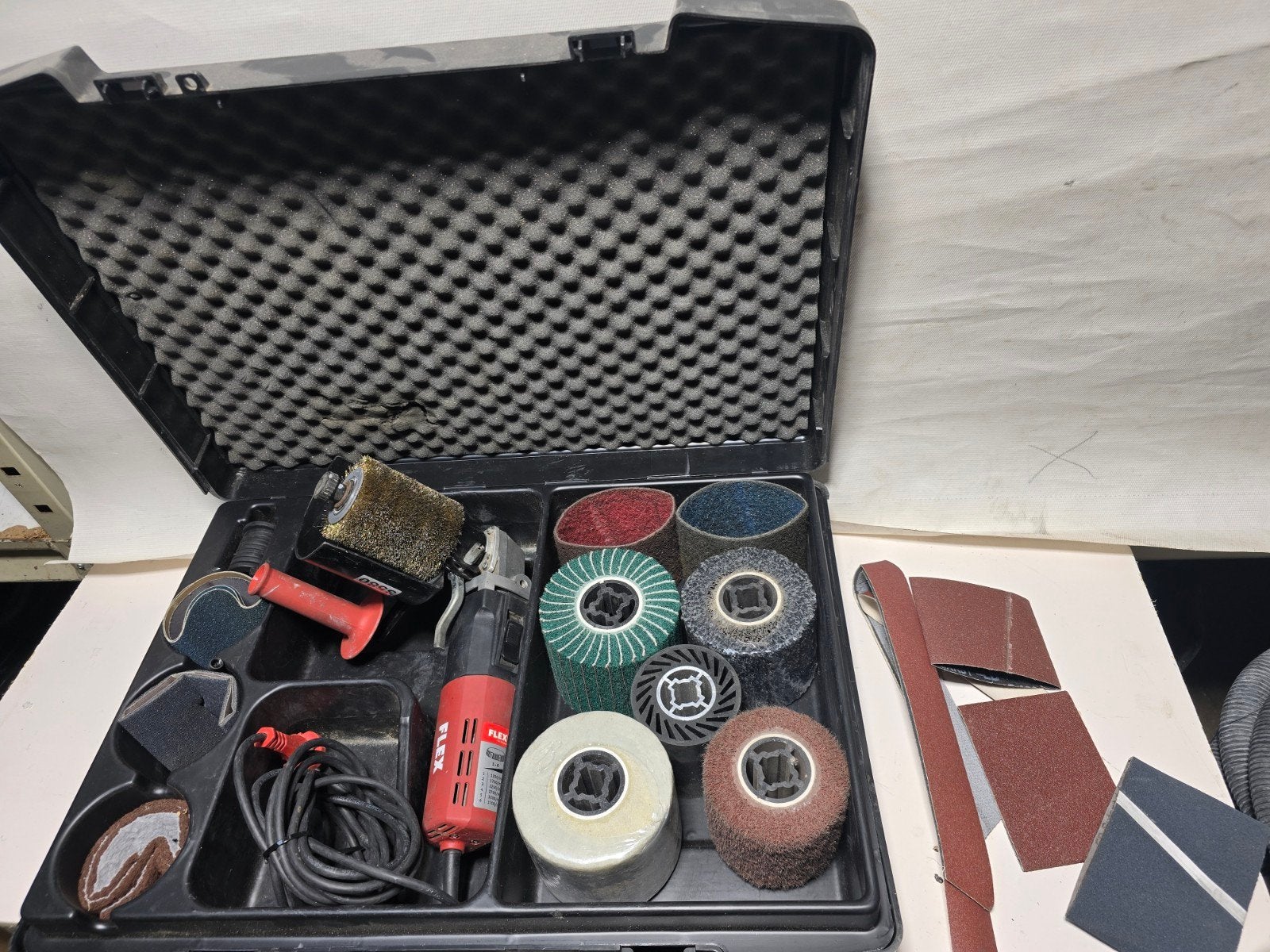 Flex LP 1503 VR Set Satiniermaschine, Nieuw, Ophalen of Verzenden, N.v.t, N.v.t