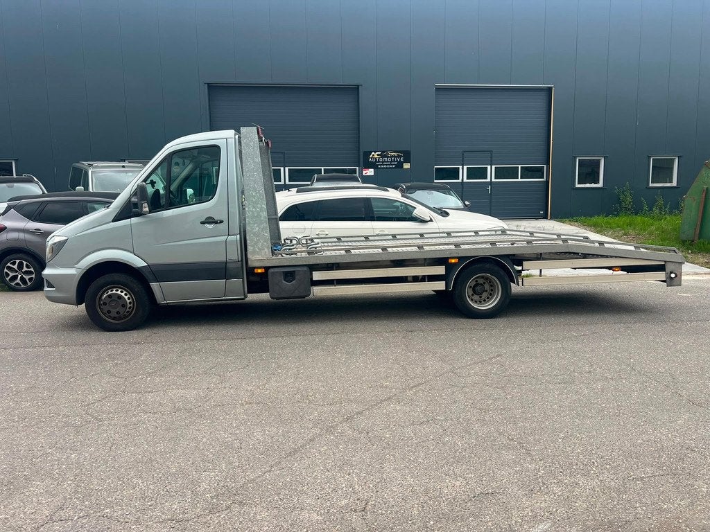 Mercedes-Benz Sprinter 313 2.2 CDI 432 oprijwagen auto ambul, Auto's, 13 km/l, Euro 5, Achterwielaandrijving, Gebruikt