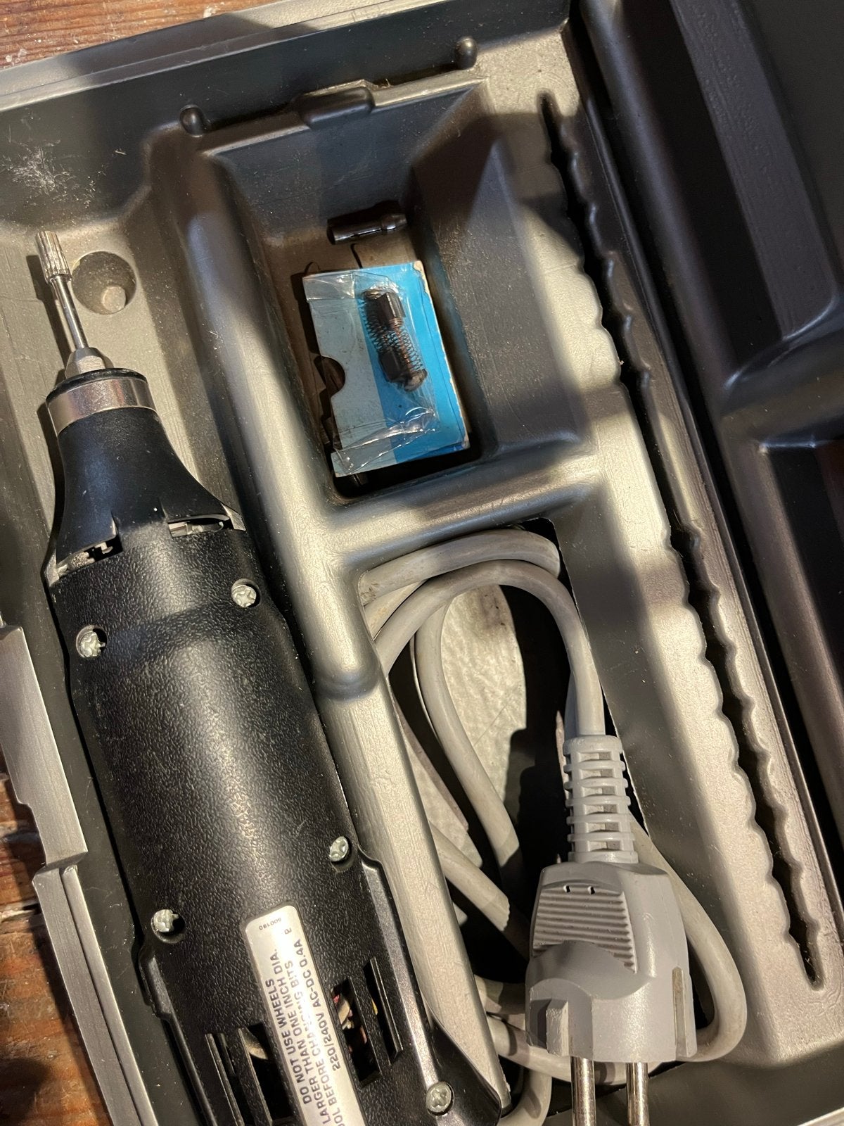 Dremel Moto-Tool Model 395-05 met en koffer, Ophalen of Verzenden, Gebruikt