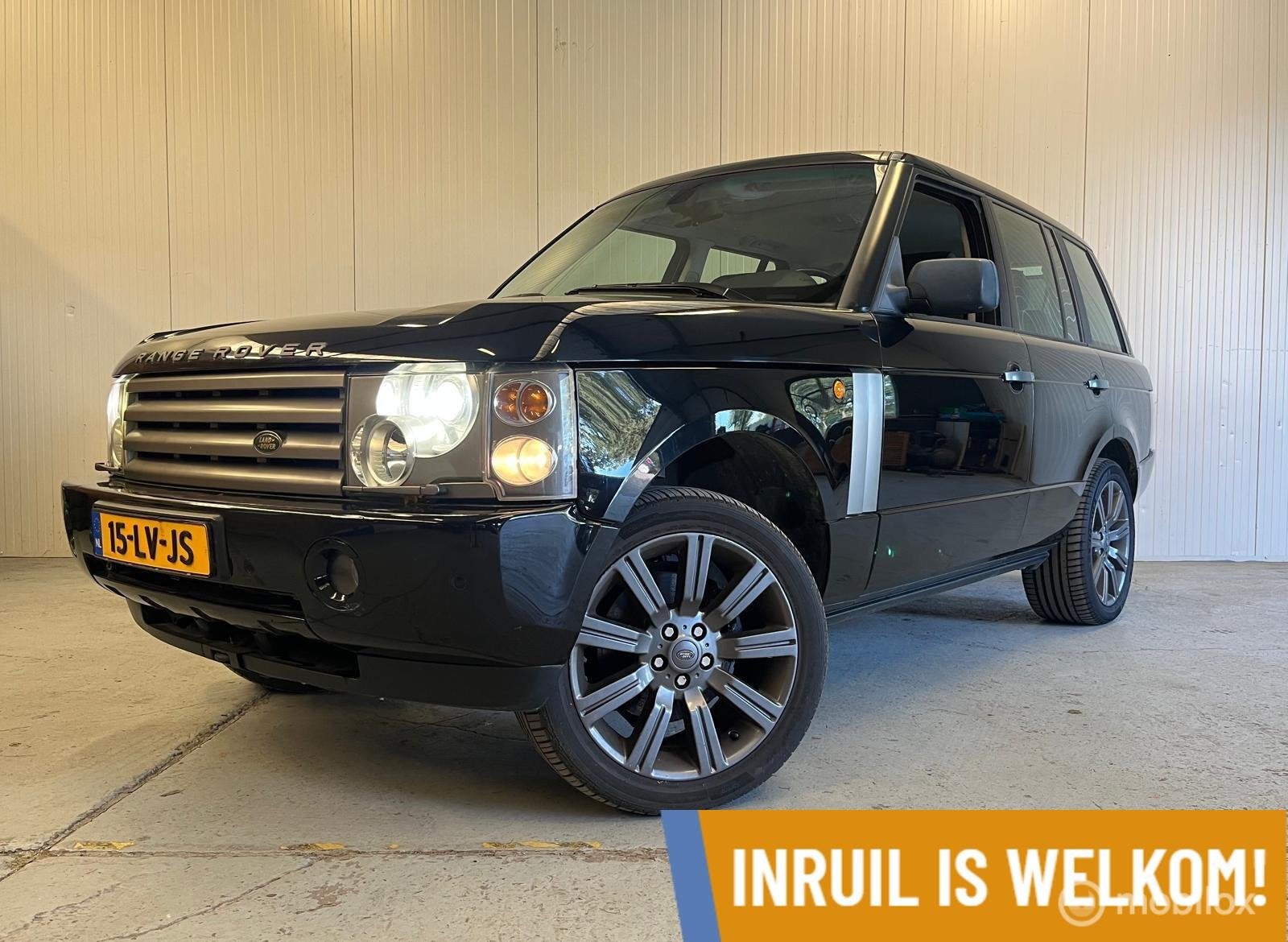Land Rover Range Rover 4.4 V8 Vogue// HANDEL //INRUILKOOPJE/, Automaat, 8 cilinders, Zwart, Bedrijf