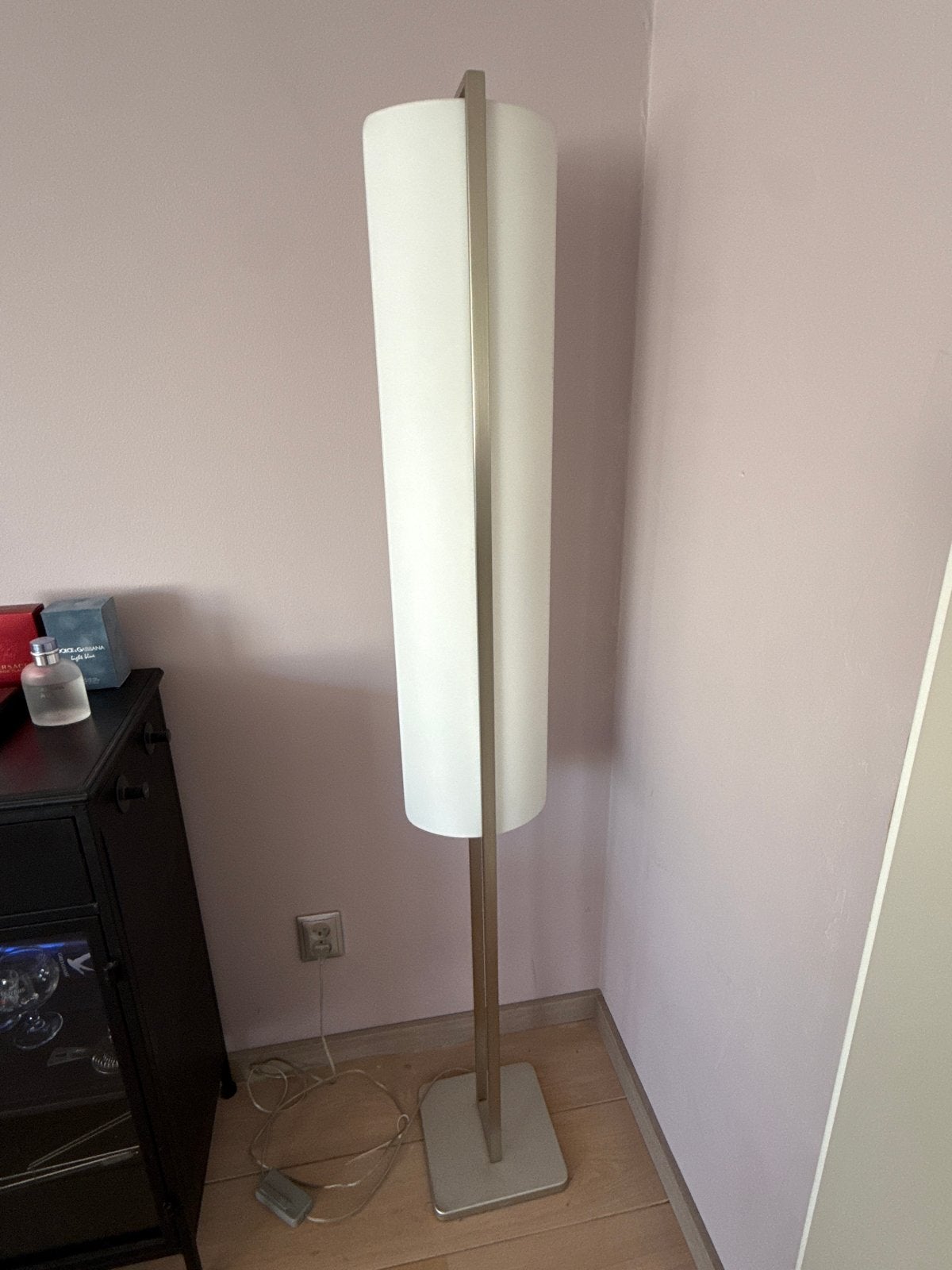 Philips Instyle Branca Vloerlamp met 3 Philips E27 lampen, Ophalen, Gebruikt, E27 (groot), Glas