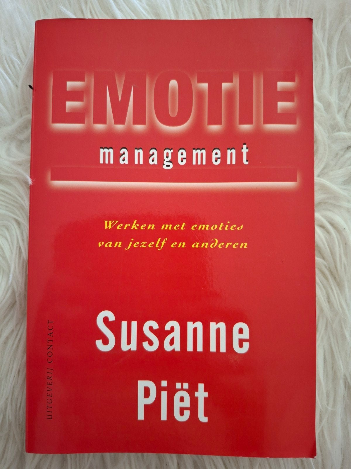 Emotiemanagement - Werken met emoties van jezelf en anderen, Ophalen of Verzenden, Zo goed als nieuw, Susanne Piët