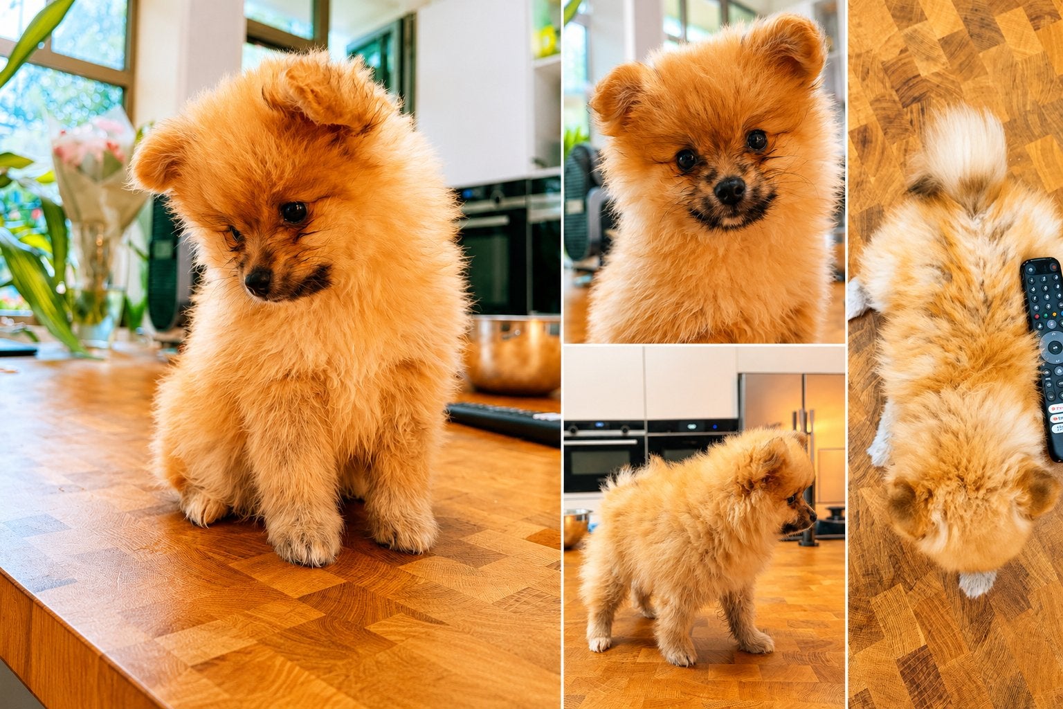 lieve pomerian puppy, Dieren en Toebehoren, Keeshond, Reu, 8 tot 15 weken, Parvo