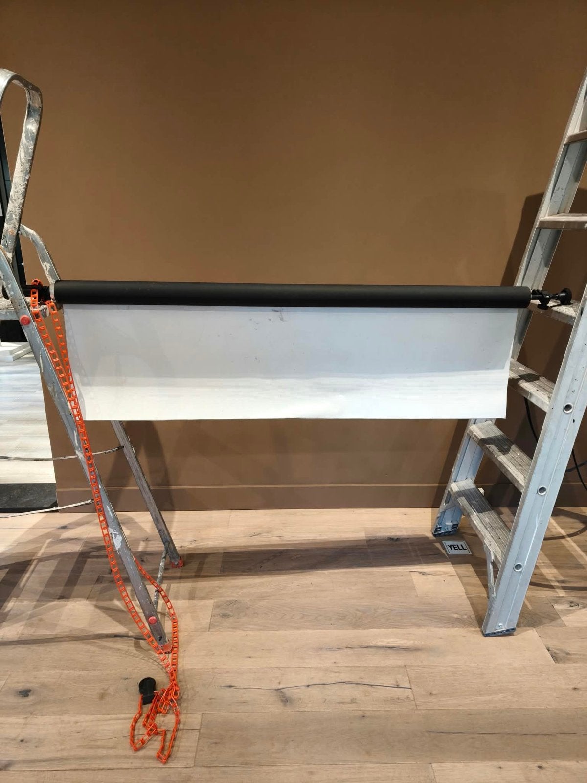 Fotorol vinyl afwasbaar 140 cm breedte 450 cm lengte, Ophalen of Verzenden, Gebruikt, Overige merken, Achtergrond